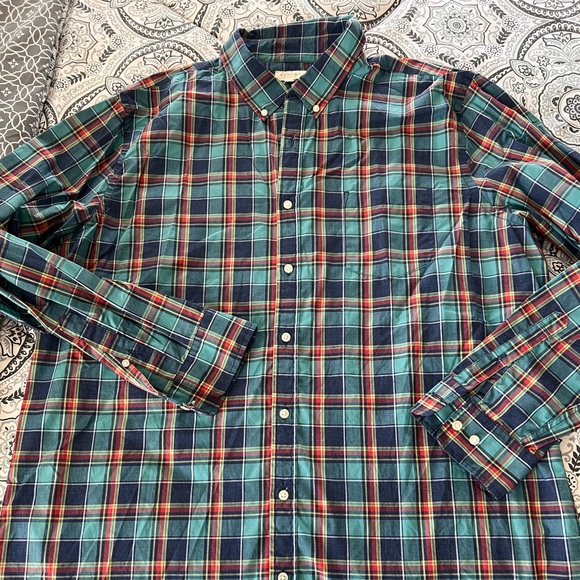Other - Mens button up long sleeved shirt, XXL TALL